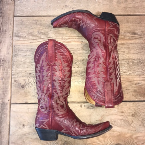 Old Gringo Shoes - Red Old Gringo Nevada Boots Size 6.5